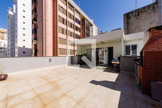 Área externa de apartamento para alugar com 3 quartos, 153m² em Buritis, Belo Horizonte