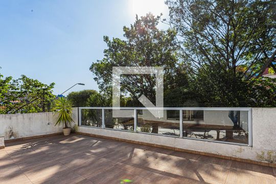 Varanda da Sala de casa à venda com 4 quartos, 216m² em Vila Lutécia, Santo André