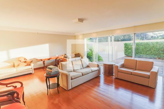 Sala Estar de casa à venda com 4 quartos, 490m² em Butantã, São Paulo