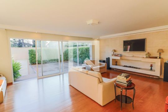 Sala Estar de casa à venda com 4 quartos, 490m² em Butantã, São Paulo