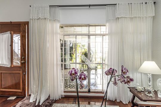 Vista da Sala de casa à venda com 3 quartos, 150m² em Santa Paula, São Caetano do Sul
