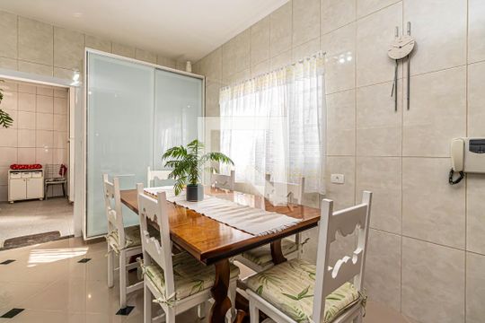 Cozinha de casa à venda com 3 quartos, 150m² em Santa Paula, São Caetano do Sul