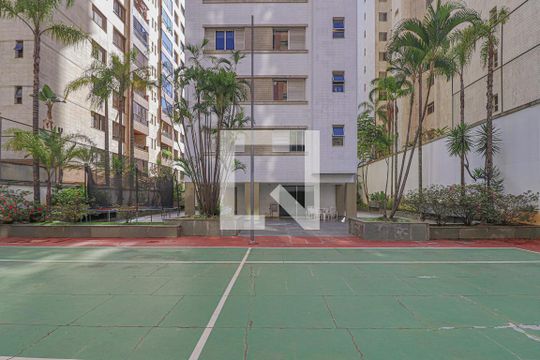 Área comum - Quadra de apartamento à venda com 4 quartos, 340m² em Lourdes, Belo Horizonte