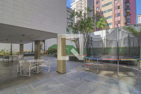 Área comum  de apartamento à venda com 4 quartos, 340m² em Lourdes, Belo Horizonte