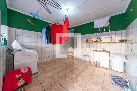 Área de Serviço de casa à venda com 3 quartos, 164m² em Condomínio Maracanã, Santo André