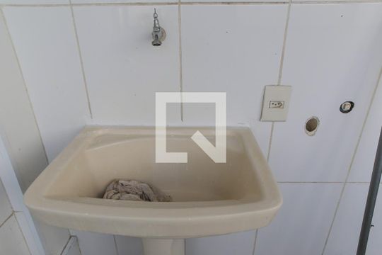 Lavanderia de apartamento para alugar com 2 quartos, 110m² em Macuco, Santos