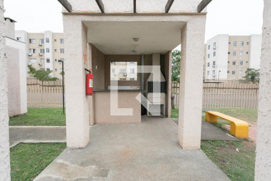 Área comum - Churrasqueira de apartamento para alugar com 2 quartos, 41m² em Sarandi, Porto Alegre