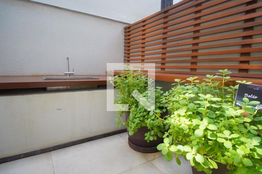 Área Comum  de kitnet/studio à venda com 1 quarto, 50m² em Petrópolis, Porto Alegre