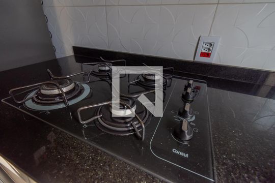 detalhe da cozinha de apartamento à venda com 2 quartos, 43m² em Parque das Cachoeiras, Campinas