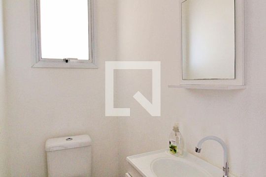 Lavabo de casa de condomínio à venda com 3 quartos, 200m² em Vila Valparaiso, Santo André