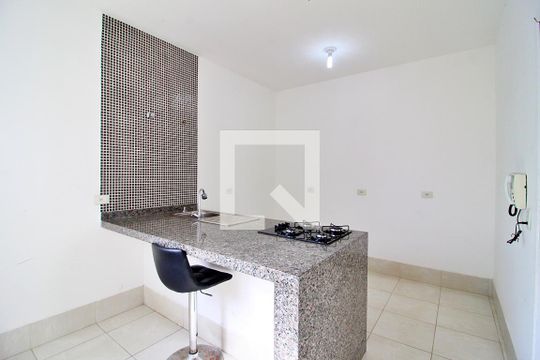 Cozinha de casa de condomínio à venda com 3 quartos, 200m² em Vila Valparaiso, Santo André