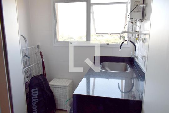 Área de serviço de apartamento à venda com 2 quartos, 96m² em Jardim Flórida, Jundiaí