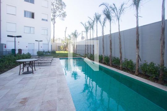 Piscina de apartamento para alugar com 2 quartos, 33m² em Santo Amaro, São Paulo
