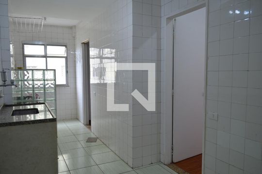 Cozinha de apartamento à venda com 1 quarto, 50m² em Tanque, Rio de Janeiro