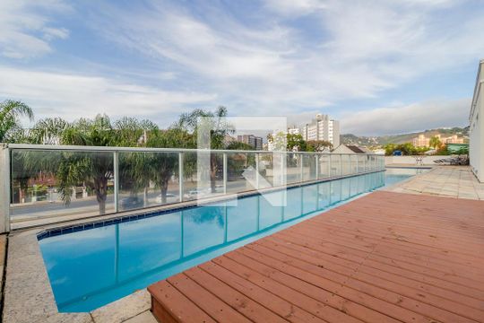 Área comum de apartamento à venda com 2 quartos, 62m² em Teresópolis, Porto Alegre
