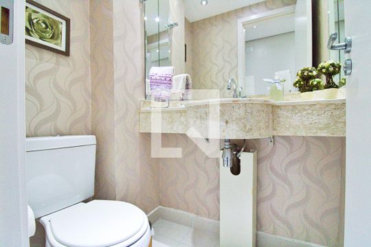 Lavabo de apartamento à venda com 3 quartos, 102m² em Lar São Paulo, São Paulo