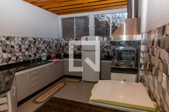 Área comum - Churrasqueira de casa à venda com 3 quartos, 380m² em Vila Conceicao, Diadema