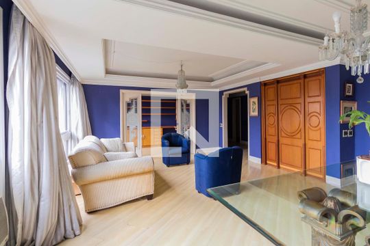 Sala 1 de apartamento à venda com 3 quartos, 224m² em Mont Serrat, Porto Alegre