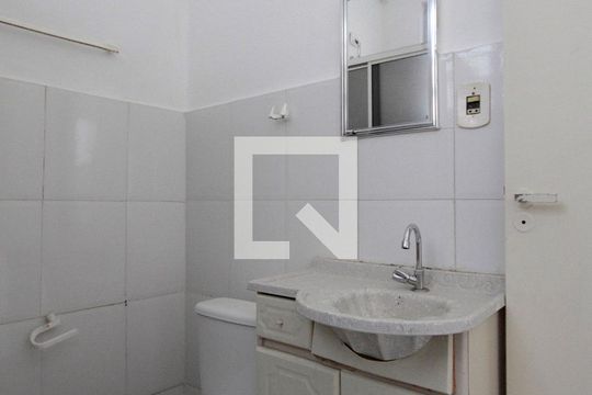 Banheiro de kitnet/studio à venda com 1 quarto, 32m² em Campos Elíseos, São Paulo