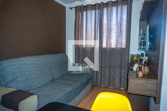 Sala de apartamento para alugar com 2 quartos, 46m² em Loteamento Parque São Martinho, Campinas
