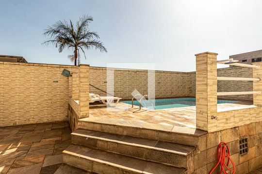 Área comum - Piscina de apartamento à venda com 3 quartos, 87m² em Osvaldo Cruz, São Caetano do Sul