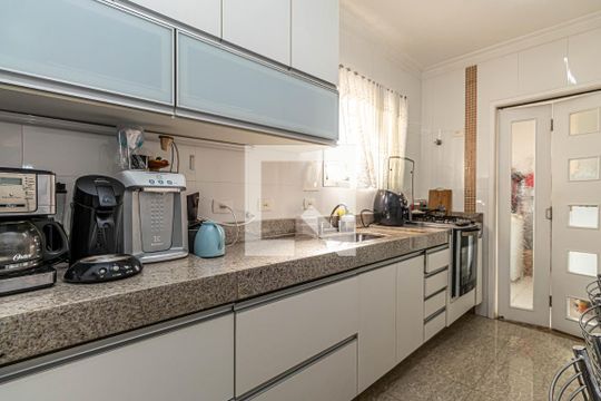 Cozinha de apartamento à venda com 3 quartos, 87m² em Osvaldo Cruz, São Caetano do Sul
