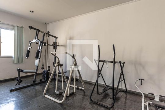 Área comum - Academia de apartamento à venda com 3 quartos, 87m² em Osvaldo Cruz, São Caetano do Sul