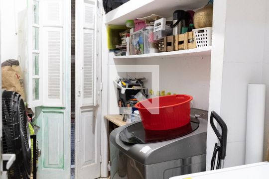 Área de Serviço de apartamento à venda com 3 quartos, 98m² em Sampaio, Rio de Janeiro