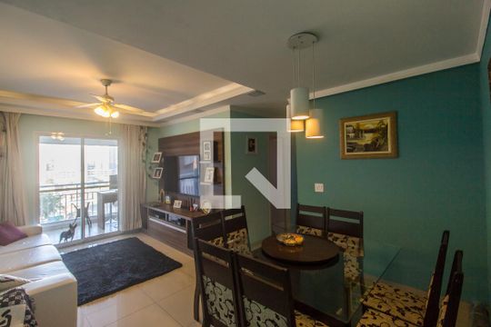 Sala de Jantar de apartamento à venda com 3 quartos, 105m² em Jardim Tupanci, Barueri