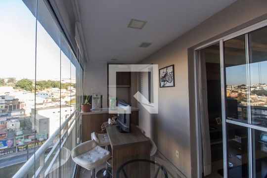 Varanda gourmet de apartamento à venda com 3 quartos, 105m² em Jardim Tupanci, Barueri