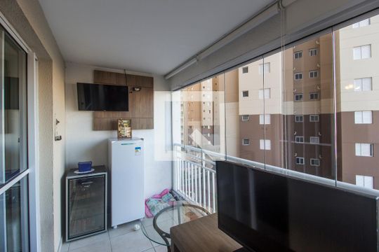 Varanda gourmet de apartamento à venda com 3 quartos, 105m² em Jardim Tupanci, Barueri