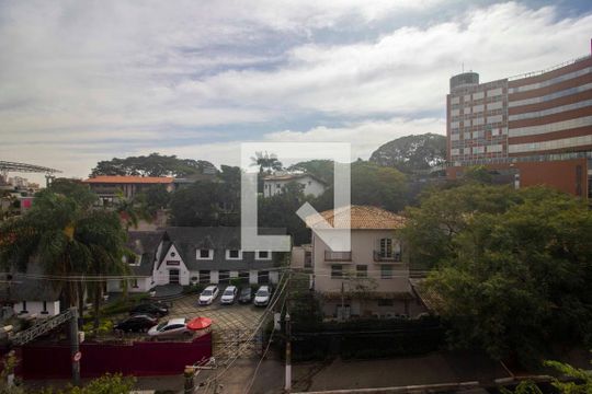 Vista da varanda de apartamento para alugar com 2 quartos, 65m² em Jardim Leonor, São Paulo