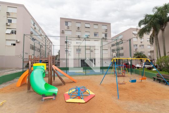 Área Comum - Playground de apartamento à venda com 1 quarto, 33m² em Vila Ipiranga, Porto Alegre