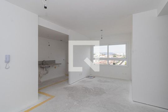 Sala de apartamento à venda com 3 quartos, 66m² em Jardim Lindóia, Porto Alegre