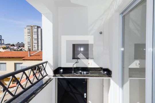 Varanda da Sala de apartamento à venda com 2 quartos, 57m² em Vila Rosalia, Guarulhos