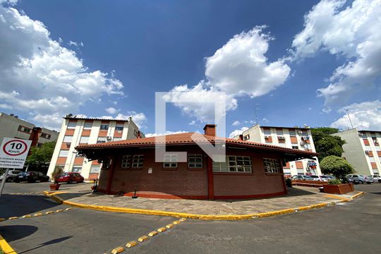 Área comum - Salão de festas de apartamento à venda com 2 quartos, 59m² em São Miguel, São Leopoldo