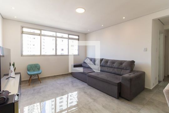 Sala de apartamento para alugar com 2 quartos, 72m² em Cambuci, São Paulo