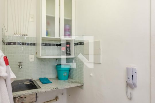 Área de Serviço de apartamento à venda com 1 quarto, 34m² em Vale do Sereno, Nova Lima