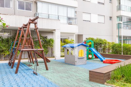 Área Comum - Playground de apartamento para alugar com 2 quartos, 69m² em Vila Anastácio, São Paulo