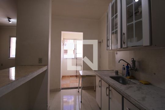 Cozinha de apartamento à venda com 1 quarto, 47m² em Centro, Campinas