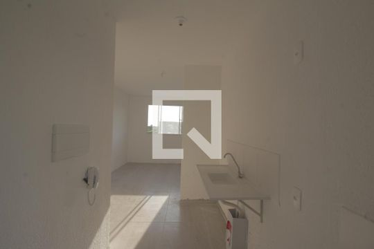 Cozinha e Área de Serviço de apartamento à venda com 2 quartos, 42m² em Rio Branco, Canoas