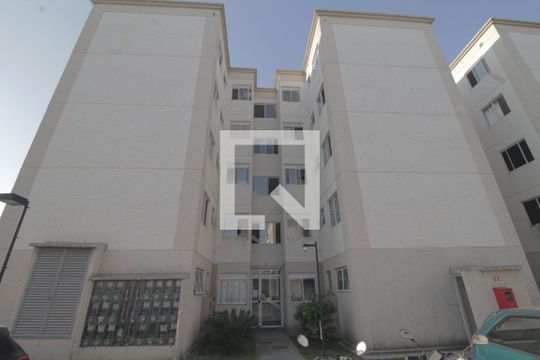 Fachada do bloco de apartamento à venda com 2 quartos, 42m² em Rio Branco, Canoas