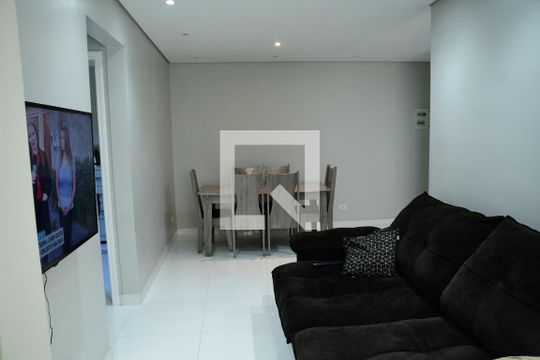 Sala de apartamento para alugar com 2 quartos, 54m² em Jardim Colibri, Cotia
