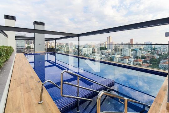Área comum - Piscina de apartamento à venda com 2 quartos, 65m² em Auxiliadora, Porto Alegre