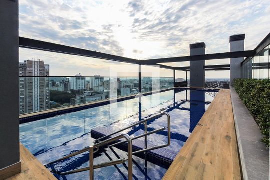 Área comum - Piscina de apartamento à venda com 2 quartos, 65m² em Auxiliadora, Porto Alegre