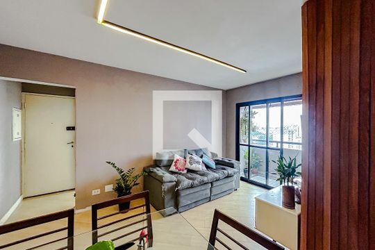 Sala de apartamento para alugar com 3 quartos, 70m² em Chácara Santo Antônio (zona Leste), São Paulo