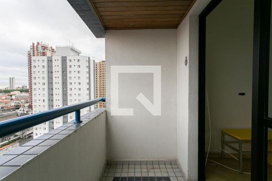 Varanda da Sala de apartamento para alugar com 3 quartos, 70m² em Chácara Santo Antônio (zona Leste), São Paulo