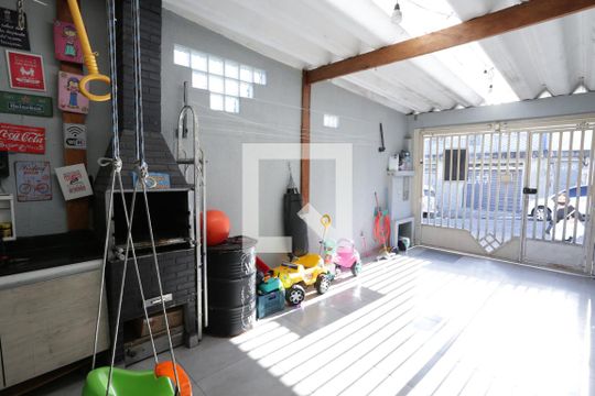 Churrasqueira - Garagem de casa à venda com 2 quartos, 84m² em Vila Nhocune, São Paulo