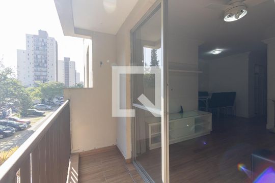 Varanda da Sala de apartamento para alugar com 3 quartos, 65m² em Jardim Patente, São Paulo