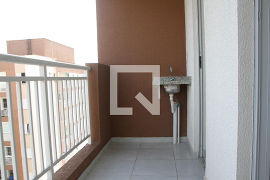 Varanda gourmet de apartamento à venda com 2 quartos, 48m² em Vila Carmosina, São Paulo